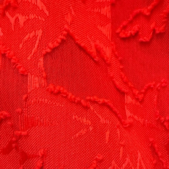 Jade Melody Tam Womens Red Lace Peasant Blouse Size Large - Picture 6 of 11